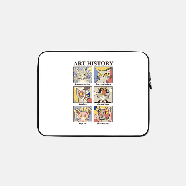 Art History-none zippered laptop sleeve-Thiago Correa
