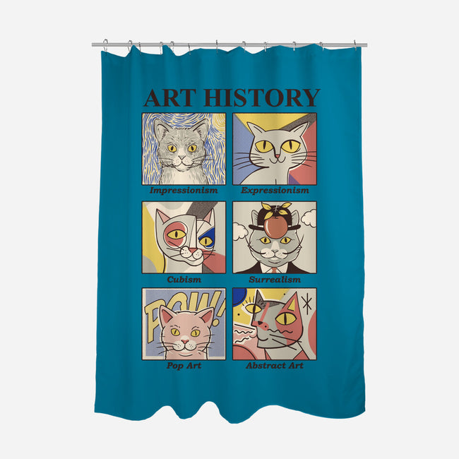 Art History-none polyester shower curtain-Thiago Correa