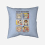 Art History-none removable cover w insert throw pillow-Thiago Correa