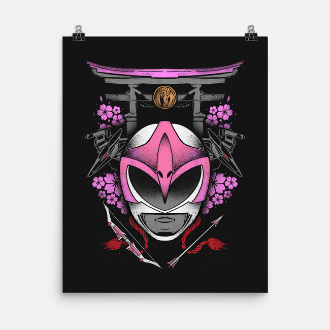 Pink Power-none matte poster-RamenBoy