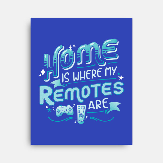 Nerdy Home-none stretched canvas-teesgeex