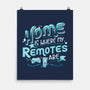 Nerdy Home-none matte poster-teesgeex