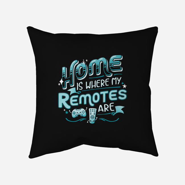 Nerdy Home-none removable cover w insert throw pillow-teesgeex