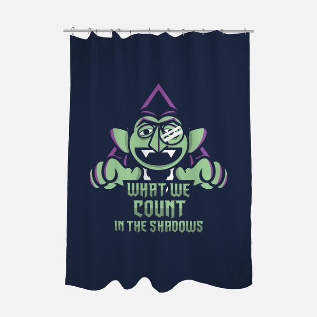 Shadow Count-none polyester shower curtain-jrberger
