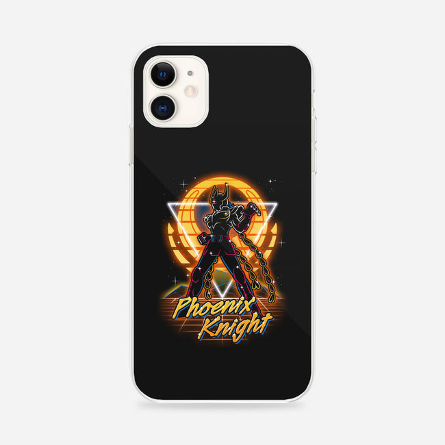 Retro Phoenix Knight-iphone snap phone case-Olipop