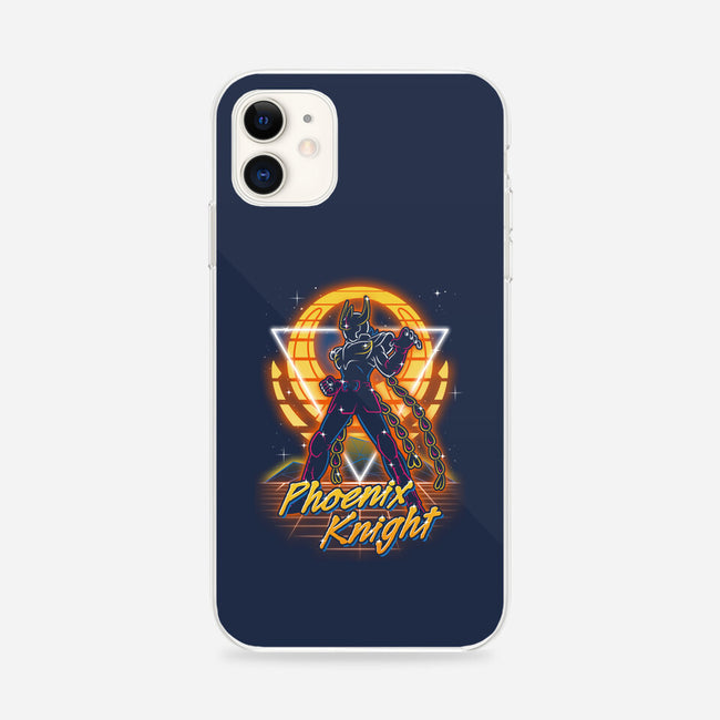 Retro Phoenix Knight-iphone snap phone case-Olipop