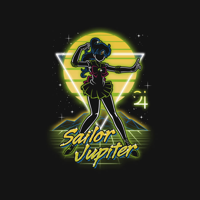 Retro Jupiter Guardian-womens v-neck tee-Olipop