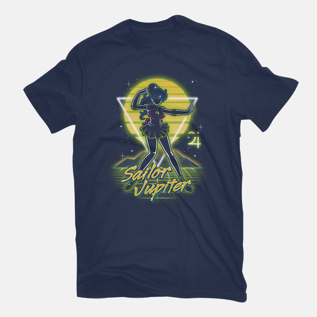 Retro Jupiter Guardian-womens basic tee-Olipop