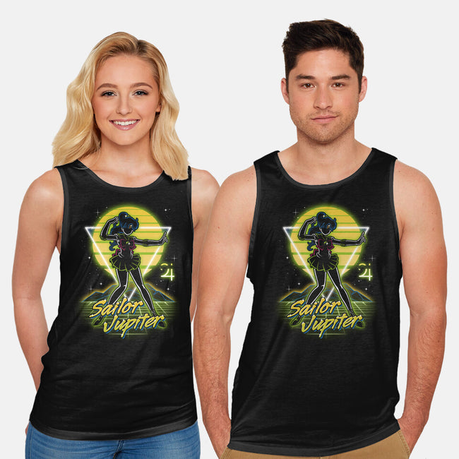 Retro Jupiter Guardian-unisex basic tank-Olipop