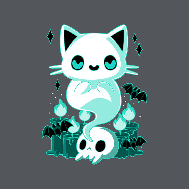 Ghost Cat-womens basic tee-xMorfina