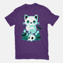 Ghost Cat-womens basic tee-xMorfina