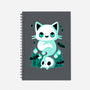 Ghost Cat-none dot grid notebook-xMorfina