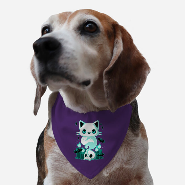 Ghost Cat-dog adjustable pet collar-xMorfina