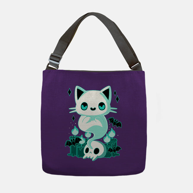 Ghost Cat-none adjustable tote-xMorfina