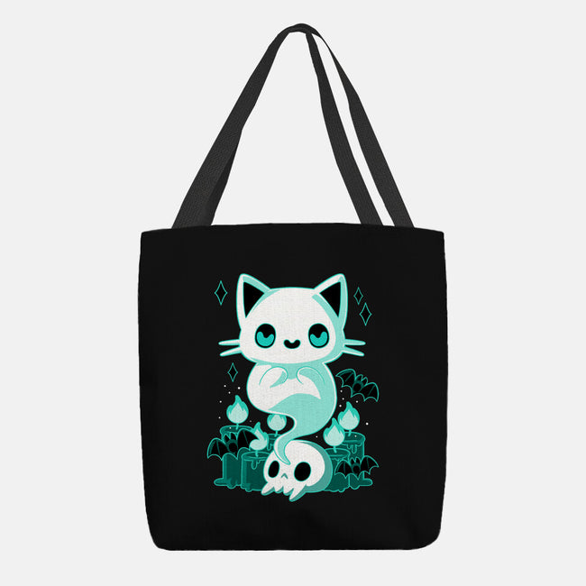 Ghost Cat-none basic tote-xMorfina