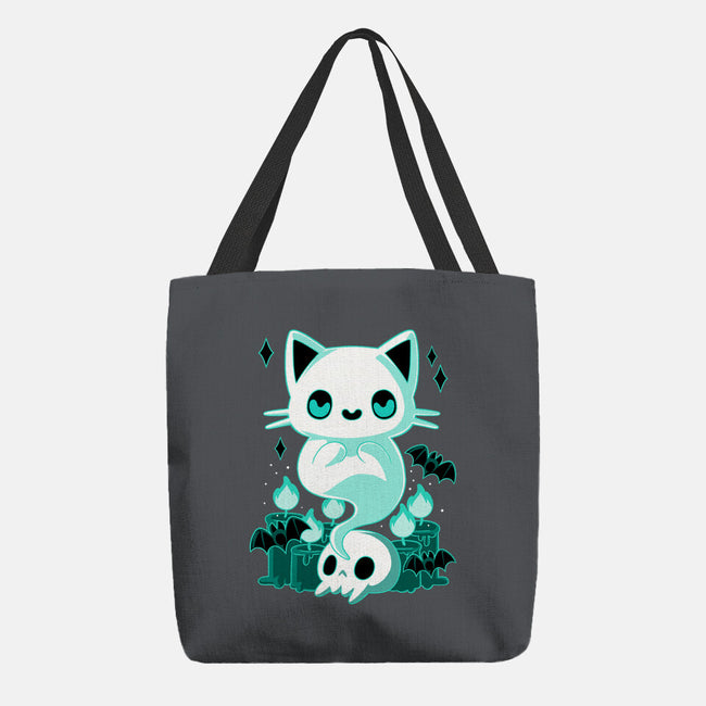 Ghost Cat-none basic tote-xMorfina