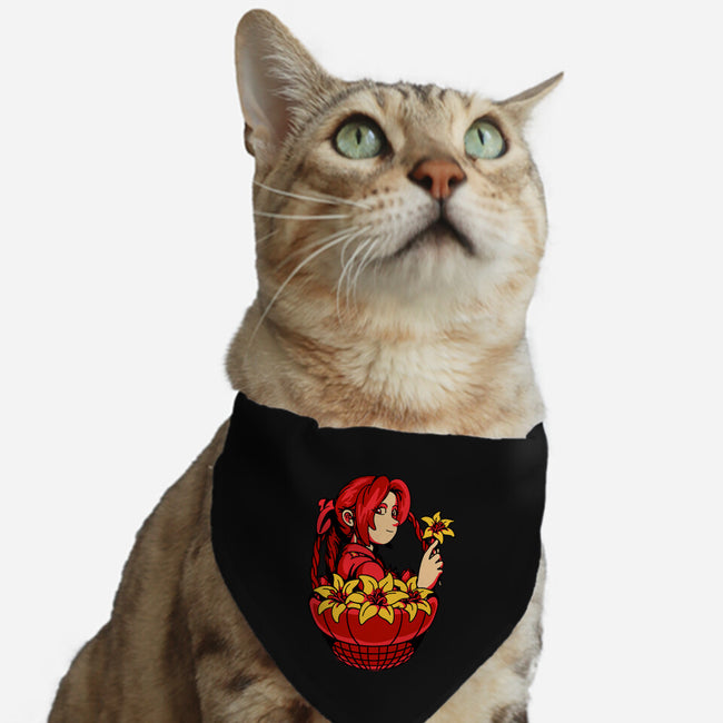 The Flower Girl-cat adjustable pet collar-estudiofitas