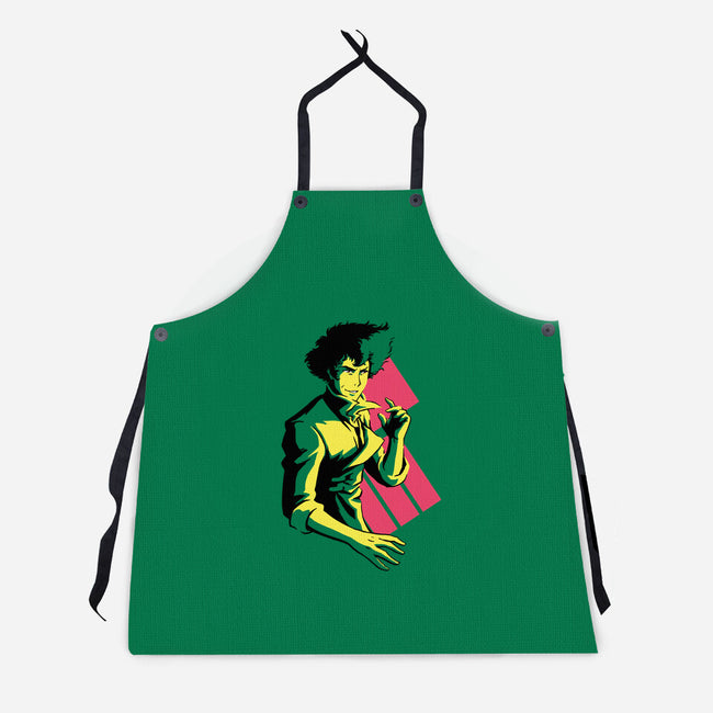 The Space Cowboy-unisex kitchen apron-jmcg