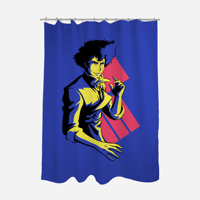 The Space Cowboy-none polyester shower curtain-jmcg