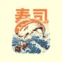 Moby Sushi-none adjustable tote-ilustrata