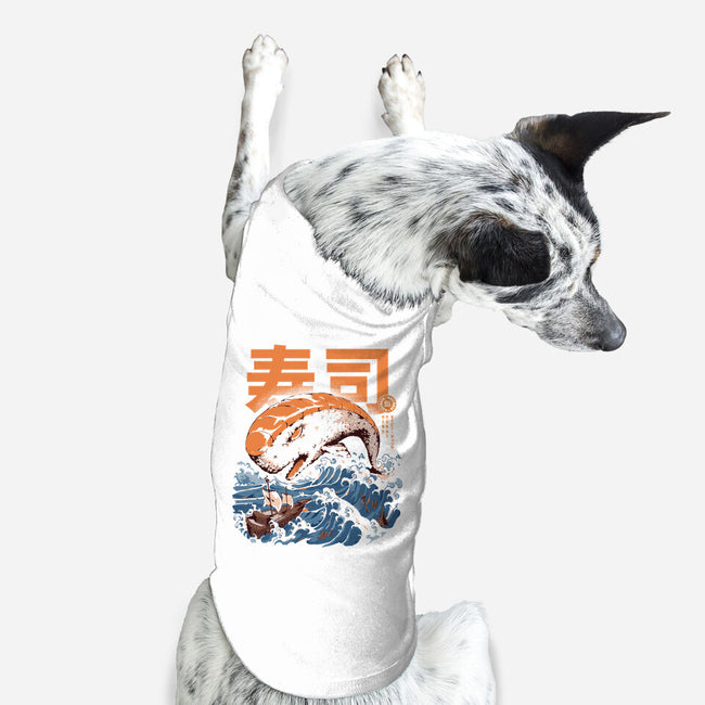 Moby Sushi-dog basic pet tank-ilustrata