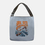 Moby Sushi-none adjustable tote-ilustrata