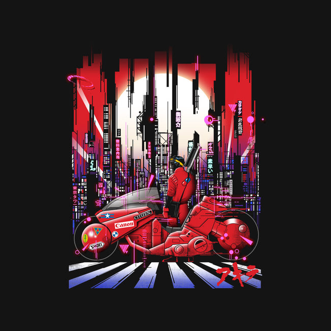 Neon Akira-unisex crew neck sweatshirt-silentOp
