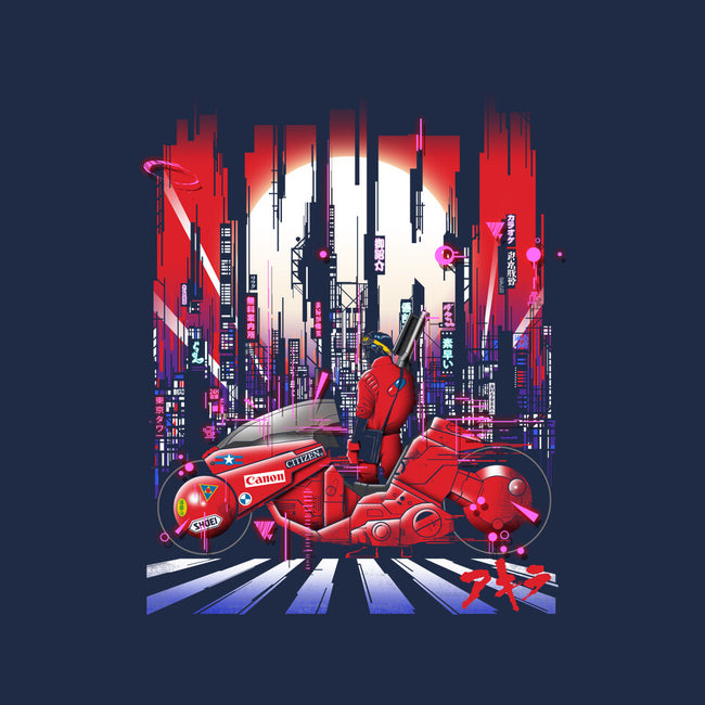 Neon Akira-womens v-neck tee-silentOp