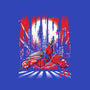 Neon Akira-womens v-neck tee-silentOp