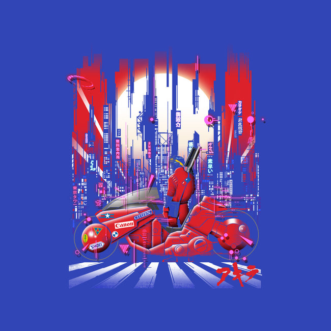 Neon Akira-none removable cover w insert throw pillow-silentOp