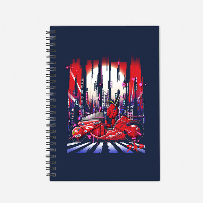 Neon Akira-none dot grid notebook-silentOp