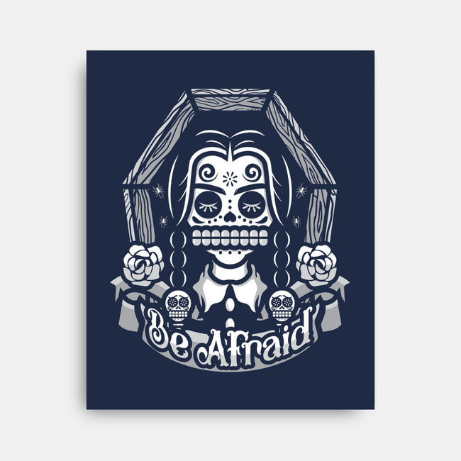 Wednesday Calavera-none stretched canvas-jrberger
