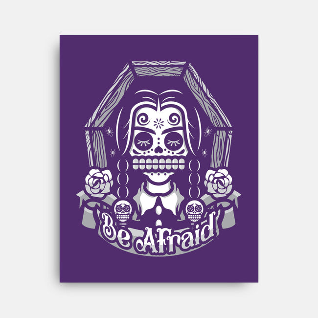 Wednesday Calavera-none stretched canvas-jrberger