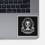 Wednesday Calavera-none glossy sticker-jrberger