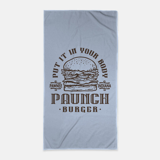 Put It in Your Body-none beach towel-CoD Designs