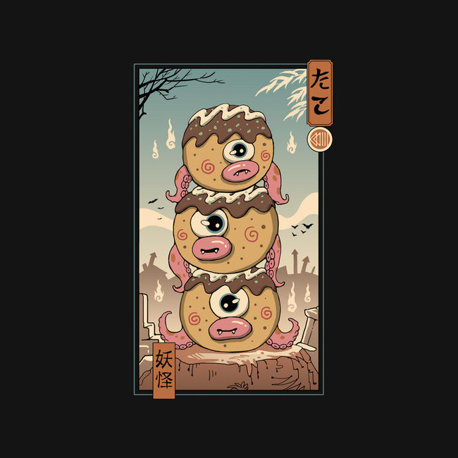 Yokai Takoyaki In Edo-unisex pullover sweatshirt-vp021