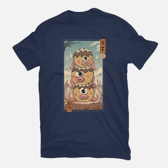 Yokai Takoyaki In Edo-youth basic tee-vp021