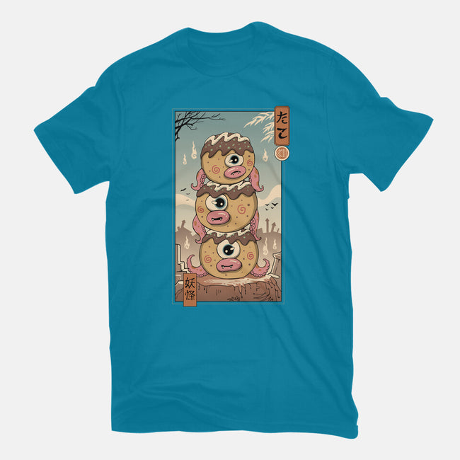 Yokai Takoyaki In Edo-mens heavyweight tee-vp021