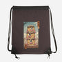 Yokai Takoyaki In Edo-none drawstring bag-vp021