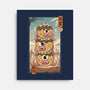 Yokai Takoyaki In Edo-none stretched canvas-vp021