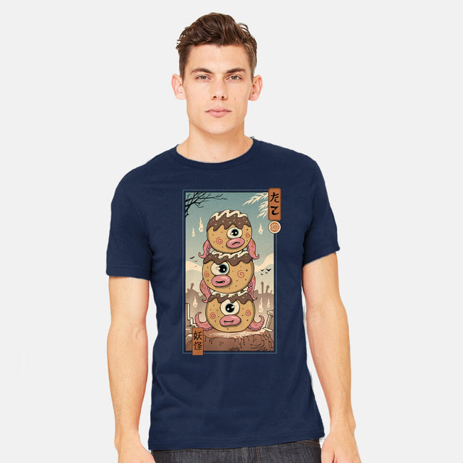 Yokai Takoyaki In Edo-mens heavyweight tee-vp021