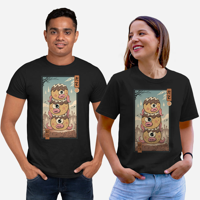 Yokai Takoyaki In Edo-unisex basic tee-vp021