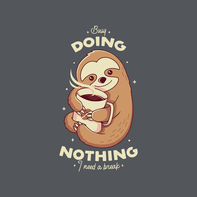 Sloth Coffee-none adjustable tote-Alundrart