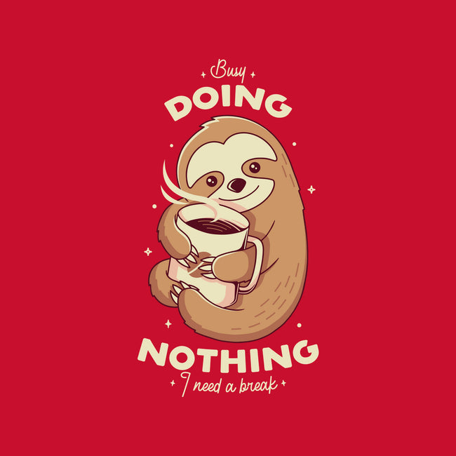 Sloth Coffee-womens basic tee-Alundrart