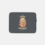 Sloth Coffee-none zippered laptop sleeve-Alundrart