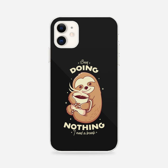 Sloth Coffee-iphone snap phone case-Alundrart