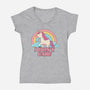 Do Not Care-womens v-neck tee-Thiago Correa