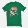 Kame Landscape-womens fitted tee-dandingeroz