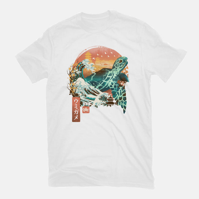 Kame Landscape-womens fitted tee-dandingeroz