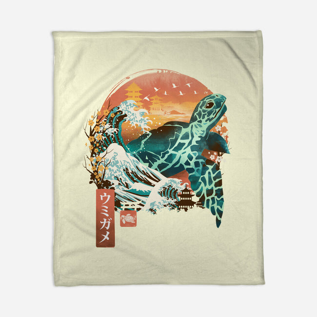 Kame Landscape-none fleece blanket-dandingeroz